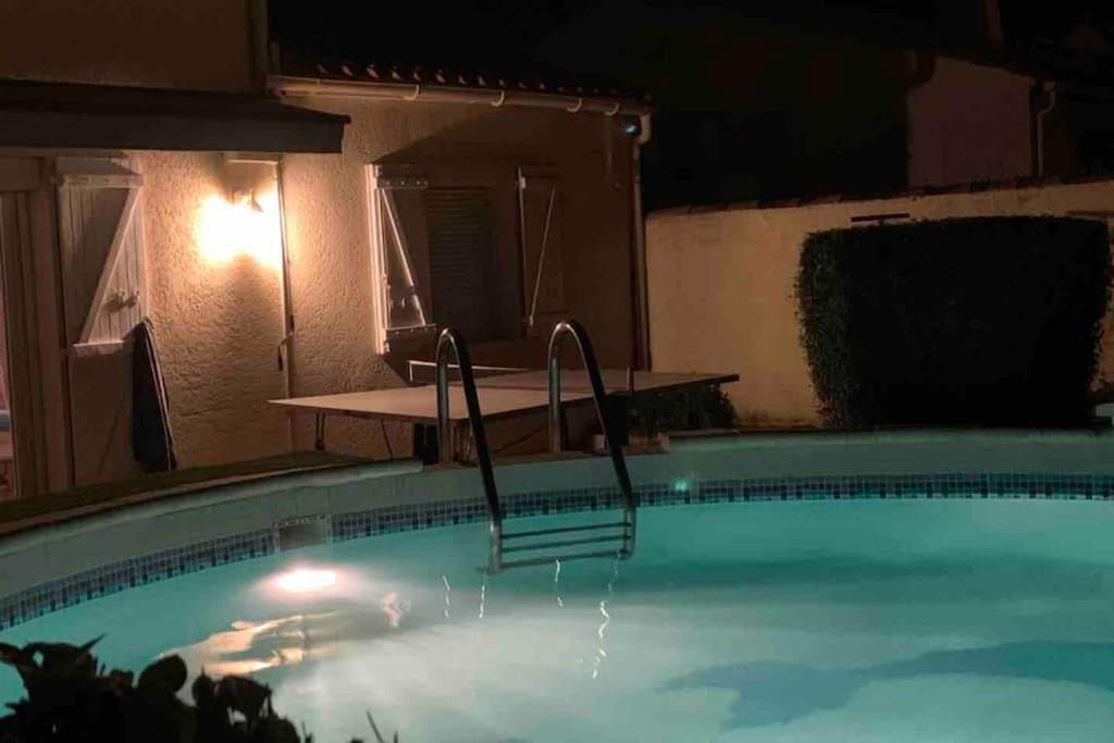 Piscine Cosy, 3 Chambres, 3 Sdb, Havre De Paix A 10 Min Des Plages Mauguio Exterior photo