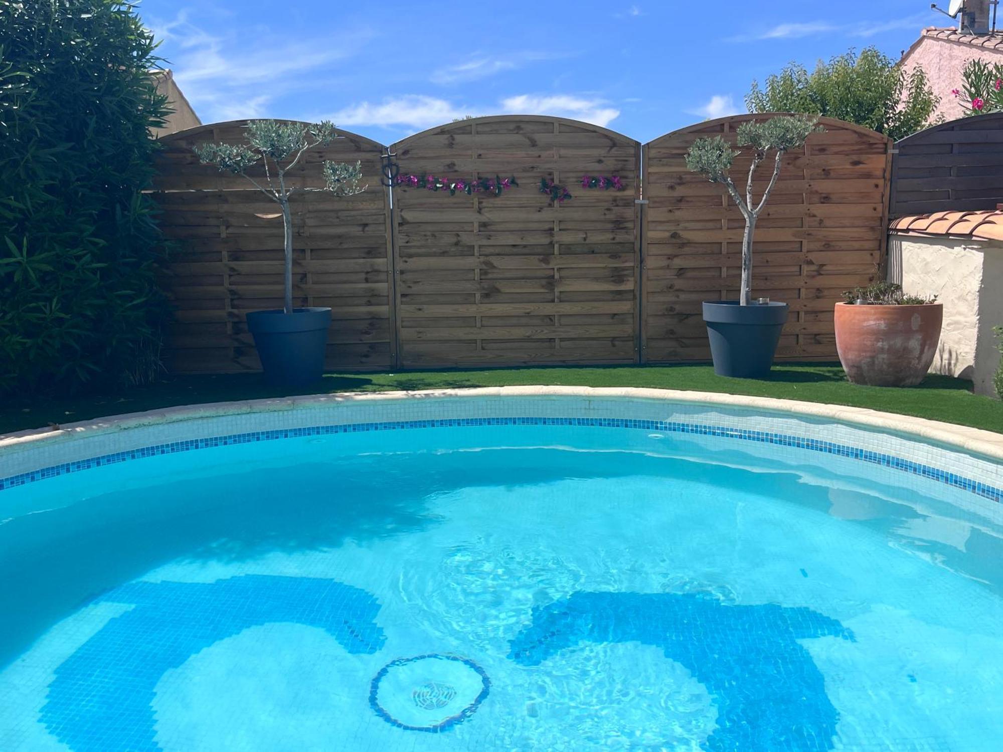 Piscine Cosy, 3 Chambres, 3 Sdb, Havre De Paix A 10 Min Des Plages Mauguio Exterior photo